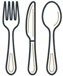 Silver cutlery