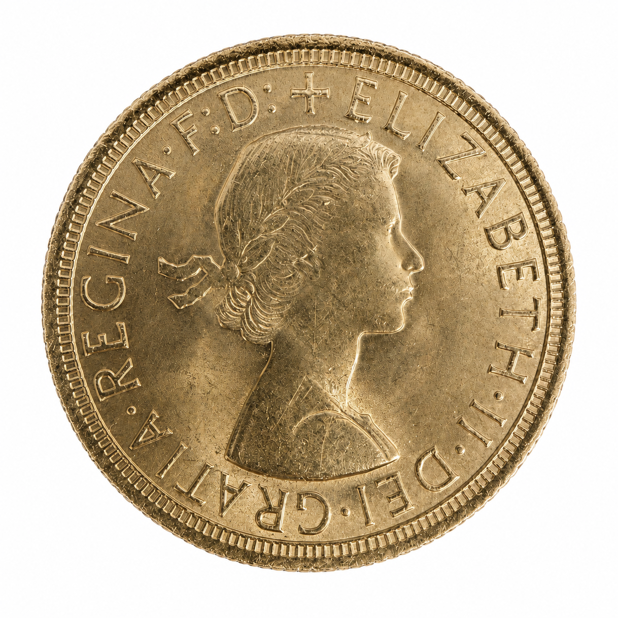 1965 Full Sovereign Gold Coin - Image 2