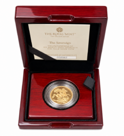 2023 Gold Proof Full Sovereign Charles III Coronation Portrait Gold Coin