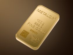Metalor 100g Gold Bar