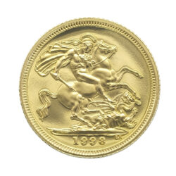 1998 Half Sovereign Gold Coin