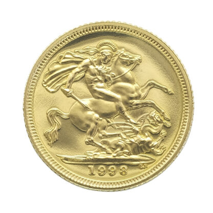 1998 Half Sovereign Gold Coin