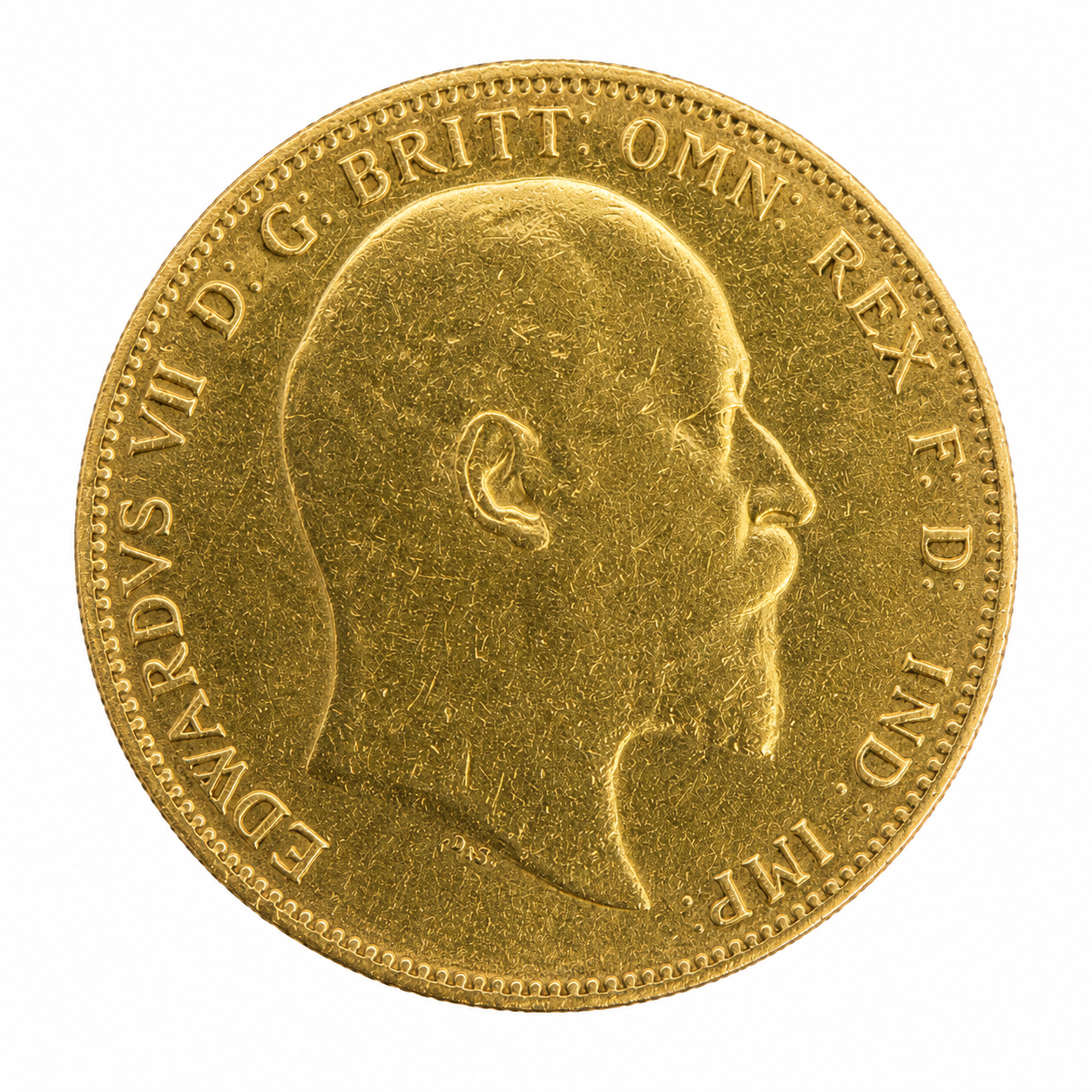 1903 Full Sovereign Edward VII Gold Coin - Image 2