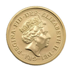 2021 Gold Sovereign Queen Elizabeth II 5th Portrait