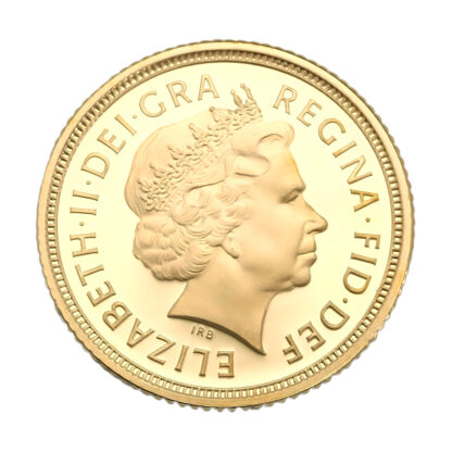 2004 Half Sovereign Queen Elizabeth II 4th Portrait - Image 2