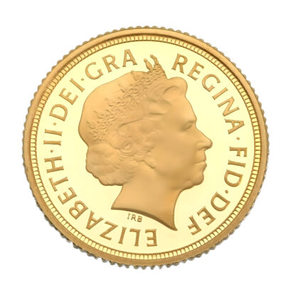 2013 Gold Half Sovereign Queen Elizabeth II 4th Portrait - Image 2