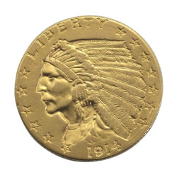 Best Value $2.50 &#8216;Indian Head&#8217; Quarter Eagle Gold Coin