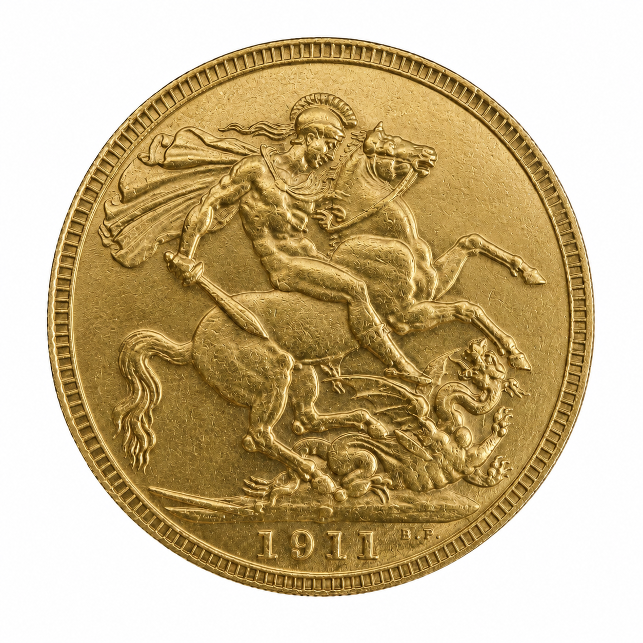 1911 Full Sovereign George V Gold Coin (Perth Mint)