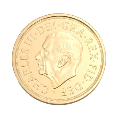 2022 King Charles III Memorial Gold Double Sovereign Coin - Image 2