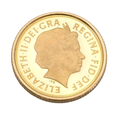 Best Value Quarter Sovereign Queen Elizabeth 4th Portrait Gold Coin - Image 2