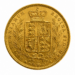 1872 Full Sovereign Victoria Young Head Shield Back Gold Coin