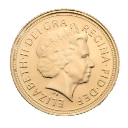 2011 Half Sovereign Queen Elizabeth 4th Portrait Gold Coin