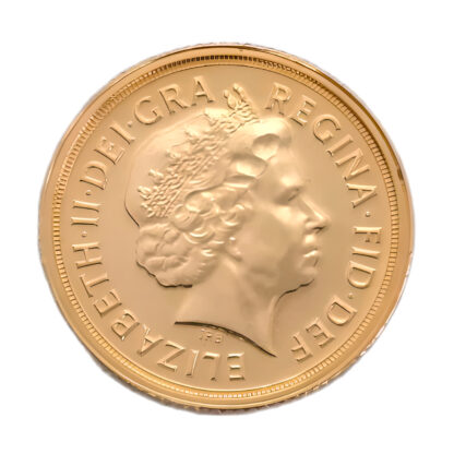 2012 Diamond Jubilee Quarter Sovereign Gold Coin - Image 2