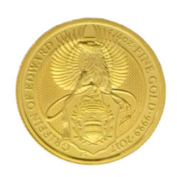2017 1/4oz Griffin Of Edward III Queen&#8217;s Beast Gold Coin