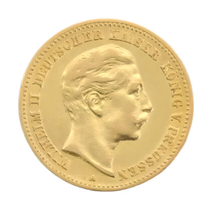 German 10 Mark Gold Coin Wilhelm II 1890-1912