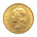Netherlands 10 Guilders Young Wilhelmina Portrait Gold Coin
