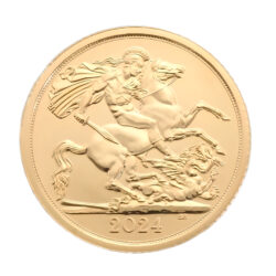 2024 King Charles III Half Sovereign Gold Coin