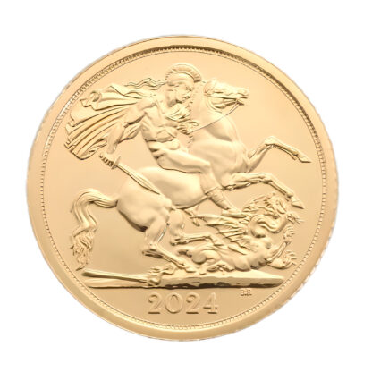 2024 King Charles III Half Sovereign Gold Coin
