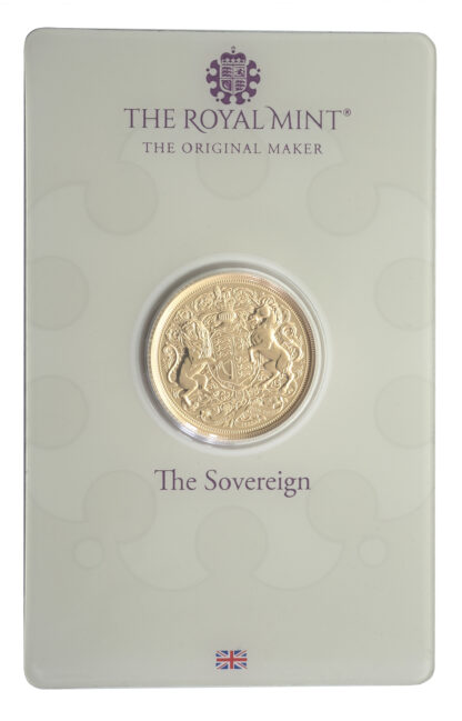 2022 King Charles III Memorial Gold Full Sovereign - Blister Pack