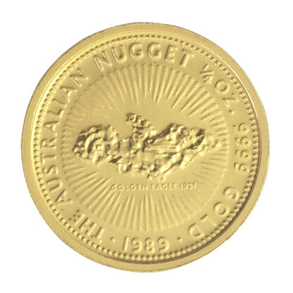Best Value 1/4oz Australian Gold Nugget Gold Coin