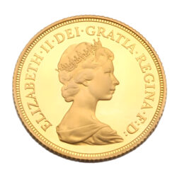 1980 Proof Gold Full Sovereign Coin