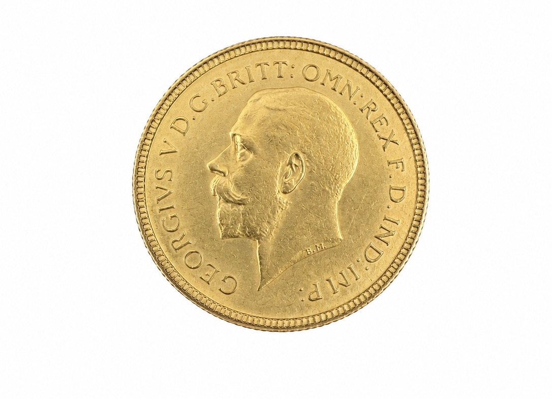 1915 Full Sovereign Gold Coin - Image 2