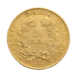 French 20 Francs Ceres Gold Coin