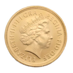 2002 Full Sovereign Golden Jubilee Gold Coin