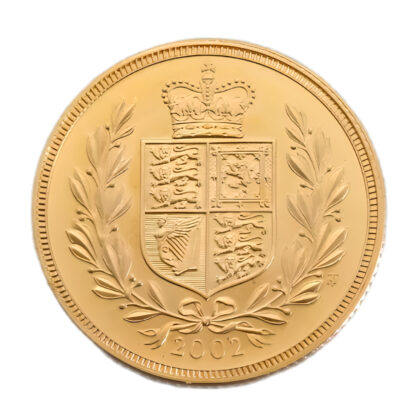 2002 Full Sovereign Golden Jubilee Gold Coin