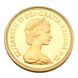 1981 Proof Gold Full Sovereign Coin