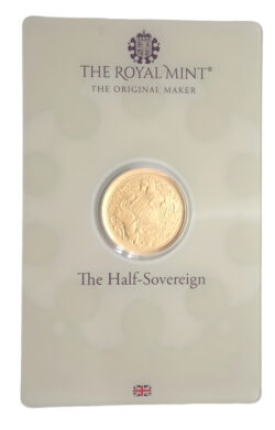 2022 King Charles III Memorial Gold Half Sovereign &#8211; Blister Pack