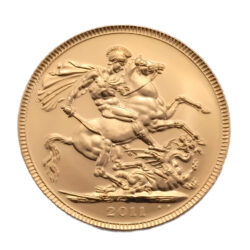 2011 Full Sovereign Fourth Portrait Gold Coin