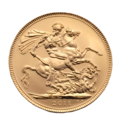 2011 Full Sovereign Fourth Portrait Gold Coin