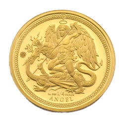 2019 Isle Of Man 1/4oz Proof Gold Coin &#8211; Archangel Michael