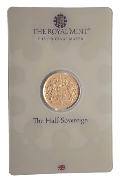 2022 Queen Elizabeth II Jubilee Half Sovereign Gold Coin - Blister Pack