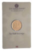 2022 Queen Elizabeth II Jubilee Half Sovereign Gold Coin &#8211; Blister Pack