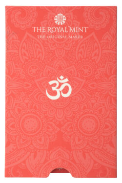 1g Royal Mint Gold Bar Lakshmi Design