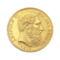 Best Value 20 Belgium French Franc Leopold II &#8211; Position A