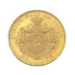 Best Value 20 Belgium French Franc Leopold II &#8211; Type 2