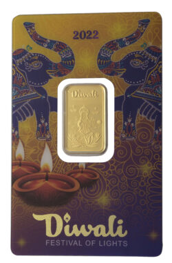 2022 5g PAMP Gold Bar Lakshmi Design