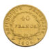1806 French 40 Francs Napoleon I Bare Head Portrait &#8220;A&#8221;