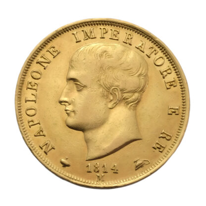 Italian 40 Lire Napoleon I Gold Coin