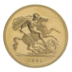 Best Value Quintuple Sovereign £5 Gold Coin
