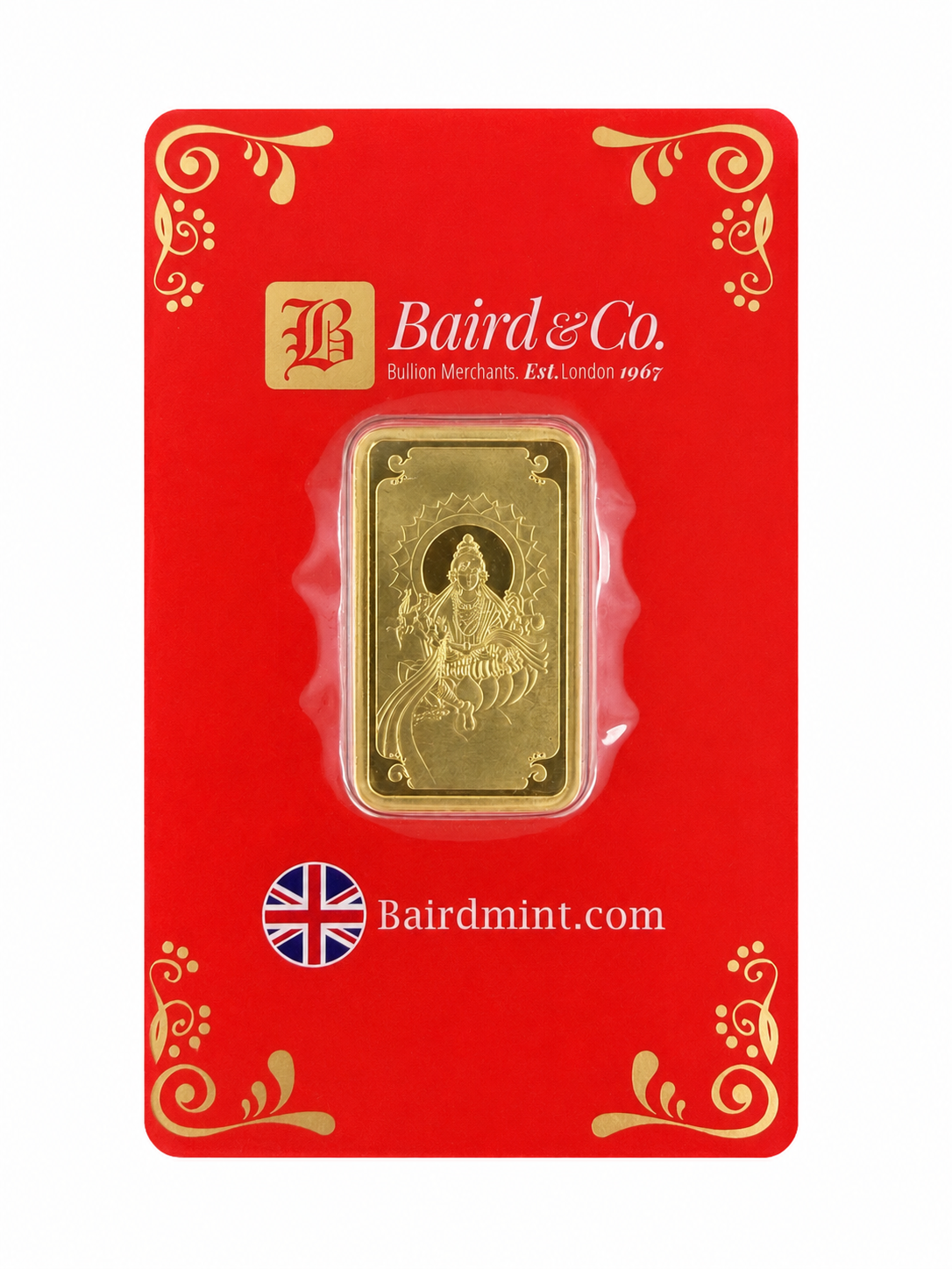 Baird & Co. 20g Lakshmi Gold Bar