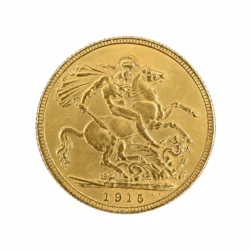 1915 Full Sovereign Gold Coin