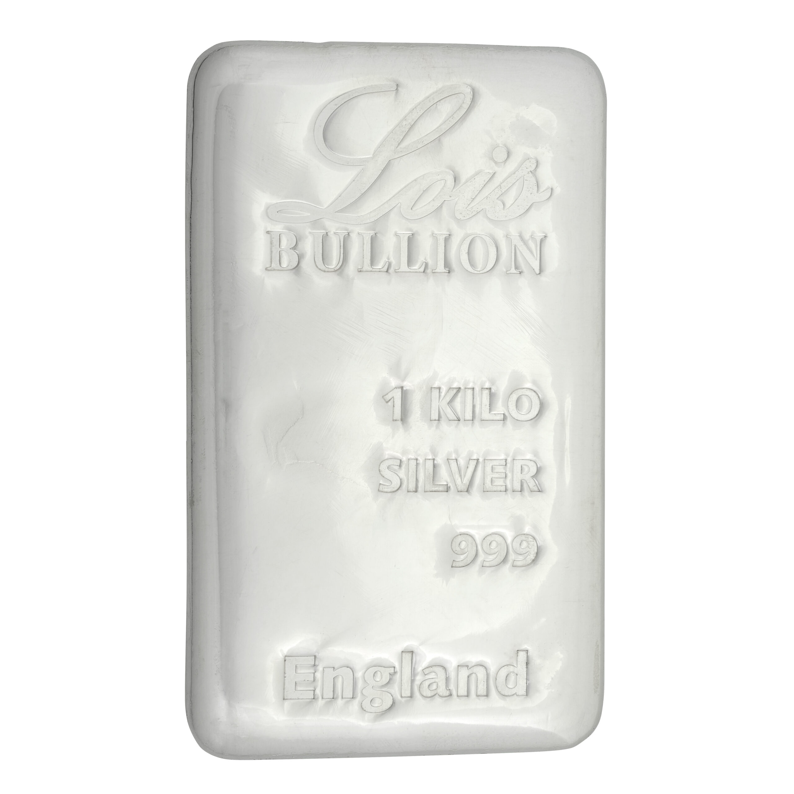 Lois Bullion 1kg 999 Silver Bar Lois Bullion