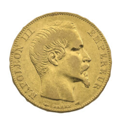 Best Value 20 French Francs Napoleon III Bare Head Gold Coin &#8211; A