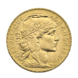 Best Value 20 French Franc Rooster Gold Coin