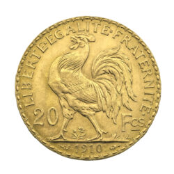 Best Value 20 French Franc Rooster Gold Coin