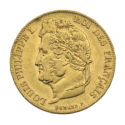 Best Value 20 French Francs Louis-Philippe Laureate Head &#8211; A